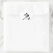 'Til Death Do Us Part - Dag van de Dode bruiloft Hart Sticker (Tas)