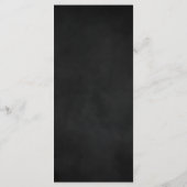 Til Death Do Us Part Dark Goth Moody Menu Mariage (Dos)