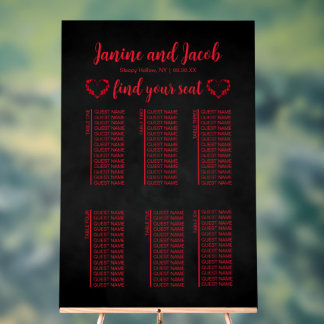 Til Death Do us Part Dark Gothic Moody-zitgrafiek Acryl Bord