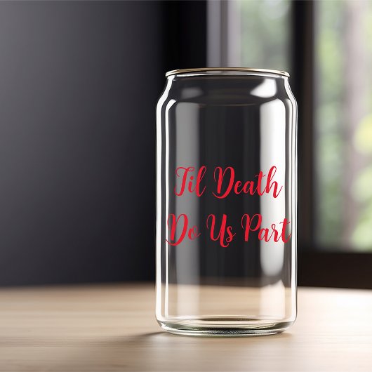 Til Death Do Us Part Gothique Moody Noir et Rouge