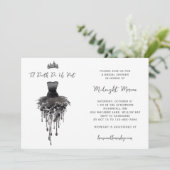 Til Death Do us Part Halloween Vrijgezellenfeest Kaart (Staand voorkant)