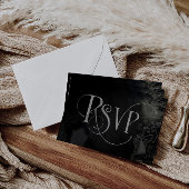 Til Death Do Us Part RSVP Mariage Response Card