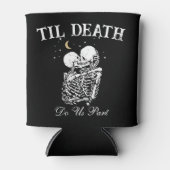 Til Death Do us Part Skeleton Lovers Tarot Kaart Blikjeskoeler (Voorkant)