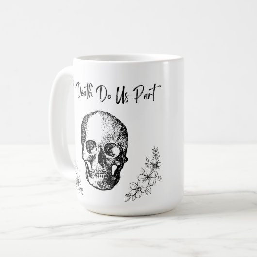 Til Death Do US Part Wedding Mok (Voorkant links)