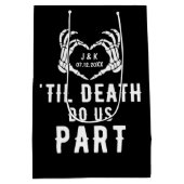 Til Death Do US Part Wedding Supplies Guest Medium Cadeauzakje (Achterkant)