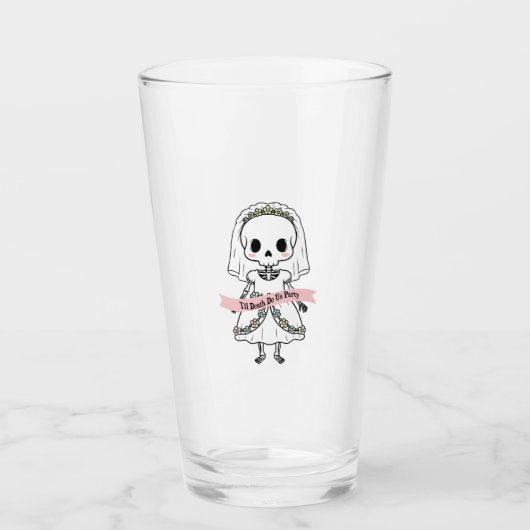 Til Death Do Us Party Halloween Glas (Voorkant)