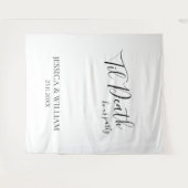 Til Death Do Us Party Night Before Wedding Sign Wandkleed (Voorkant (horizontaal))