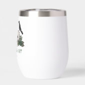 Til Death Jour de la Saint Patrick gothique Crâne (Arrière)