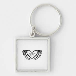 Til Death - Skelet Hart Handen Sleutelhanger