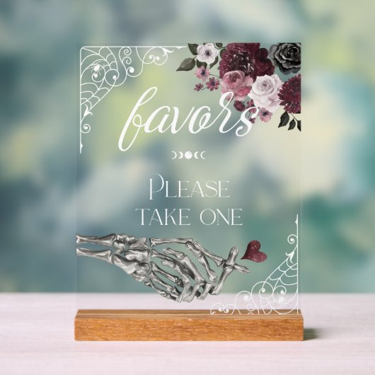 Til Death Waterverf Skelet Hand Favors Poster (Neutraal)
