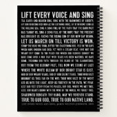 Til Elk Stem- en Sing Poetry Journal op Notitieboek (Achterkant)