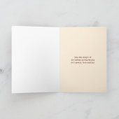 Til elke stem op | Black Holiday Greeting Kaart (Binnen)