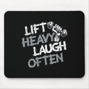 Til Hoge Lachen Vaak Gewichtheffer Bodybuilding B Muismat