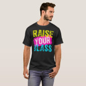 Til je glas op t-shirt (Voorkant volledig)