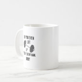 Til jij je Man op? Koffiemok (Voorkant links)