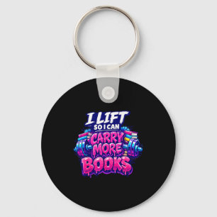 Til om meer boeken te kunnen dragen grappige gymle sleutelhanger