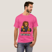 "TIL OP ALS EEN LEEUW, RUST ALS EEN KITTEN T-SHIRT (Voorkant volledig)