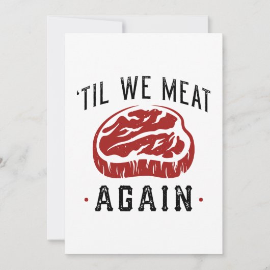 Til we eten weer bedankkaart (Voorkant)