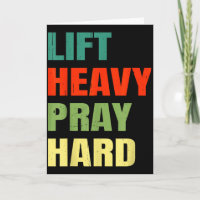 Til zwaar Bid hard Gym Christelijke Grappige Spreu