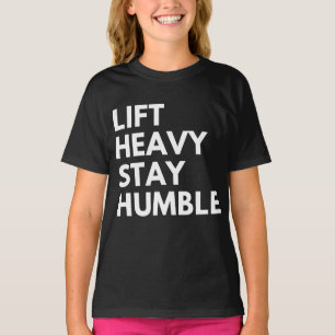 TIL ZWAAR BLIJF NEDERIG T-SHIRT