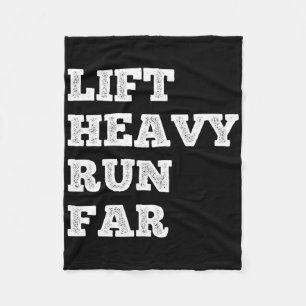 Til zwaar hardlopen ver hybride sport fitness hard fleece deken