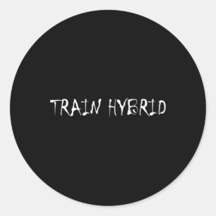 Til zwaar hardlopen ver hybride sport fitness hard ronde sticker