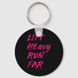 Til zwaar hardlopen ver hybride sport fitness hard sleutelhanger