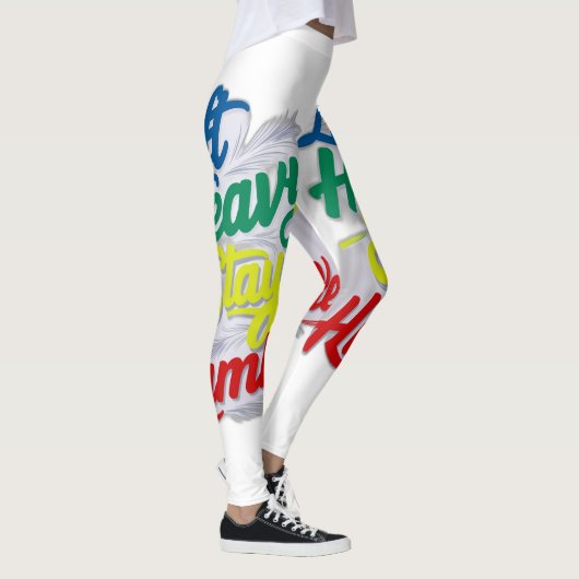 Til zwaar op, blijf nederig leggings (Rechts)