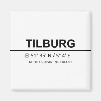 Tilburg-coördinaten - Tilburg-coördinaten Magneet