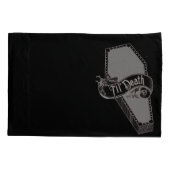 Til'Death Do ons Part Coffin Pillowcases Kussensloop (Achterkant-Links)