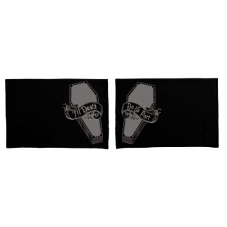 Til'Death Do ons Part Coffin Pillowcases Kussensloop