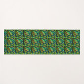 Tile design featuring small, repeating patterns  yogamat (Voorkant (horizontaal))