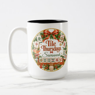 Tile Donderdagen Mahjong Mok Mahjong Club Cadeau