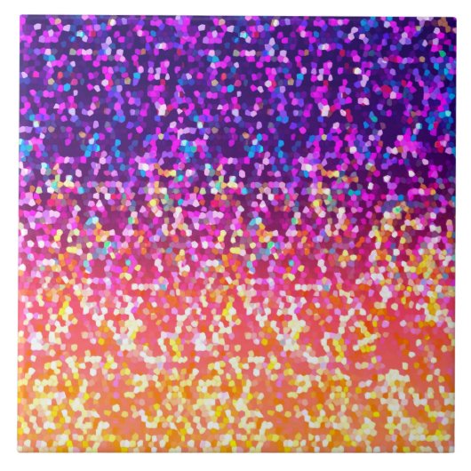 Tile Glitter Graphic Tegeltje (Voorkant)