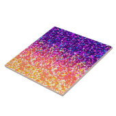 Tile Glitter Graphic Tegeltje (Zijkant)