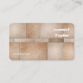 Tile Installer Visitekaartje (Voorkant)