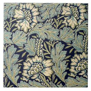 Tile met Anemone fabric-ontwerp van William Morris Tegeltje