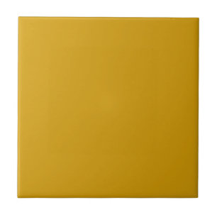 Tile met Golden Yellow Background Tegeltje