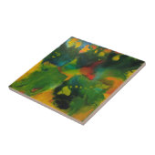 Tile met Johnson Abstract Artwork Tegeltje (Zijkant)