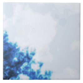 Tile Mural Delft Blue Rural Boat Scene - A4 Tegeltje