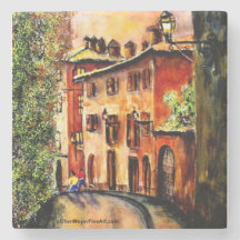 Tile Onderzetter - Italiaanse streetwalkers