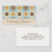 Tile Patroon Visitekaartje (Voorkant / Achterkant)