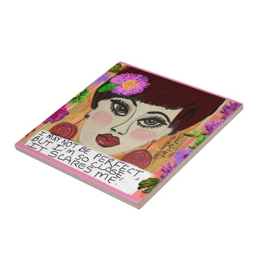 TILE- Trivet Tegeltje (Zijkant)