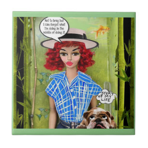 TILE- Trivet Tegeltje