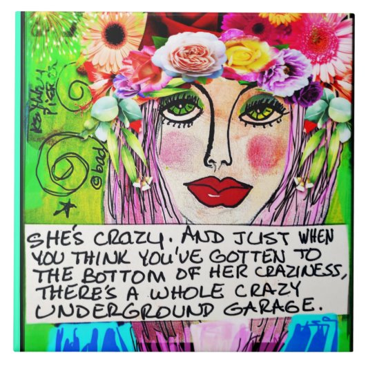 TILE- Trivet Tegeltje (Voorkant)