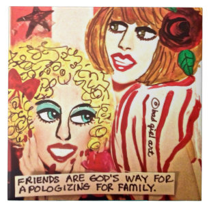 Tile-trivet-wall kunst tegeltje