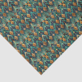 Tiled Art Deco pattern  Tissuepapier (Detail)