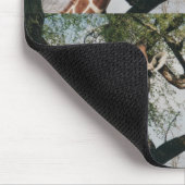 Tiled Cute Giraffe Mousepad Muismat (Hoek)