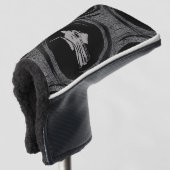 Tiled Grim Reaper Golfheadcover (3/4 voorkant)