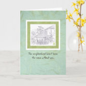 Tiled Roof House Nieuwe Thuis 2 Kaart (Gele Bloem)